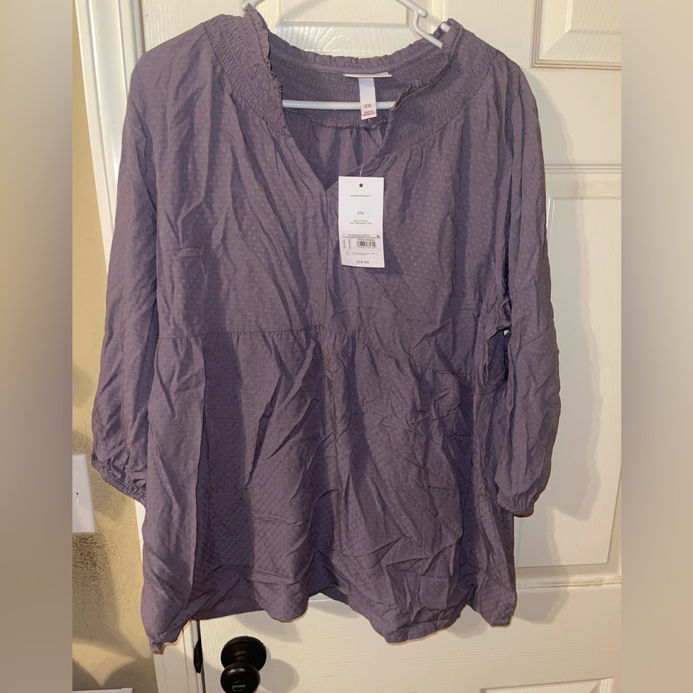 Isabel Maternity by Ingrid & Isabel Lavender Blouse